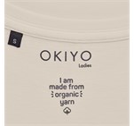 Ladies Okiyo Organic T-Shirt Natural